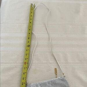 Elegant White sequence Women's Bag.
8x6in.